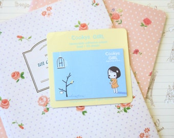 05 Cookys Girl cartoon Sticky Notes