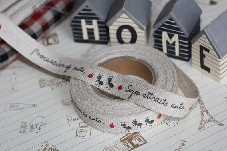 Procession of Ants Sewing Tape Ribbon 3m - Etsy