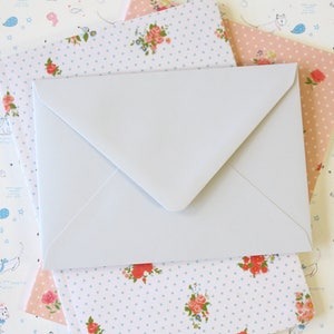 Mushroom Grey vintage series blank C6 envelopes