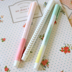 Pastel Wave Deco Pattern Pens - Etsy
