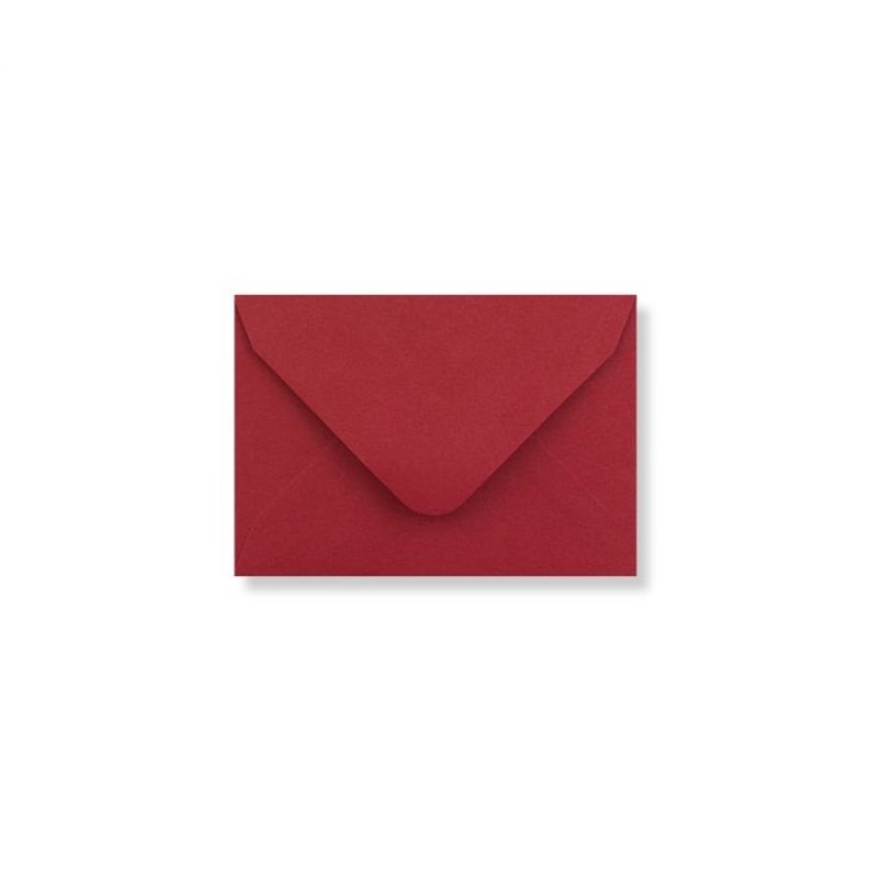Clariana Dark Red mini envelopes and note cards Clariana Dark Red mini envelopes and note cards