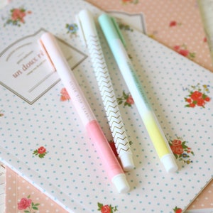 Pastel Wave Deco Pattern Pens - Etsy