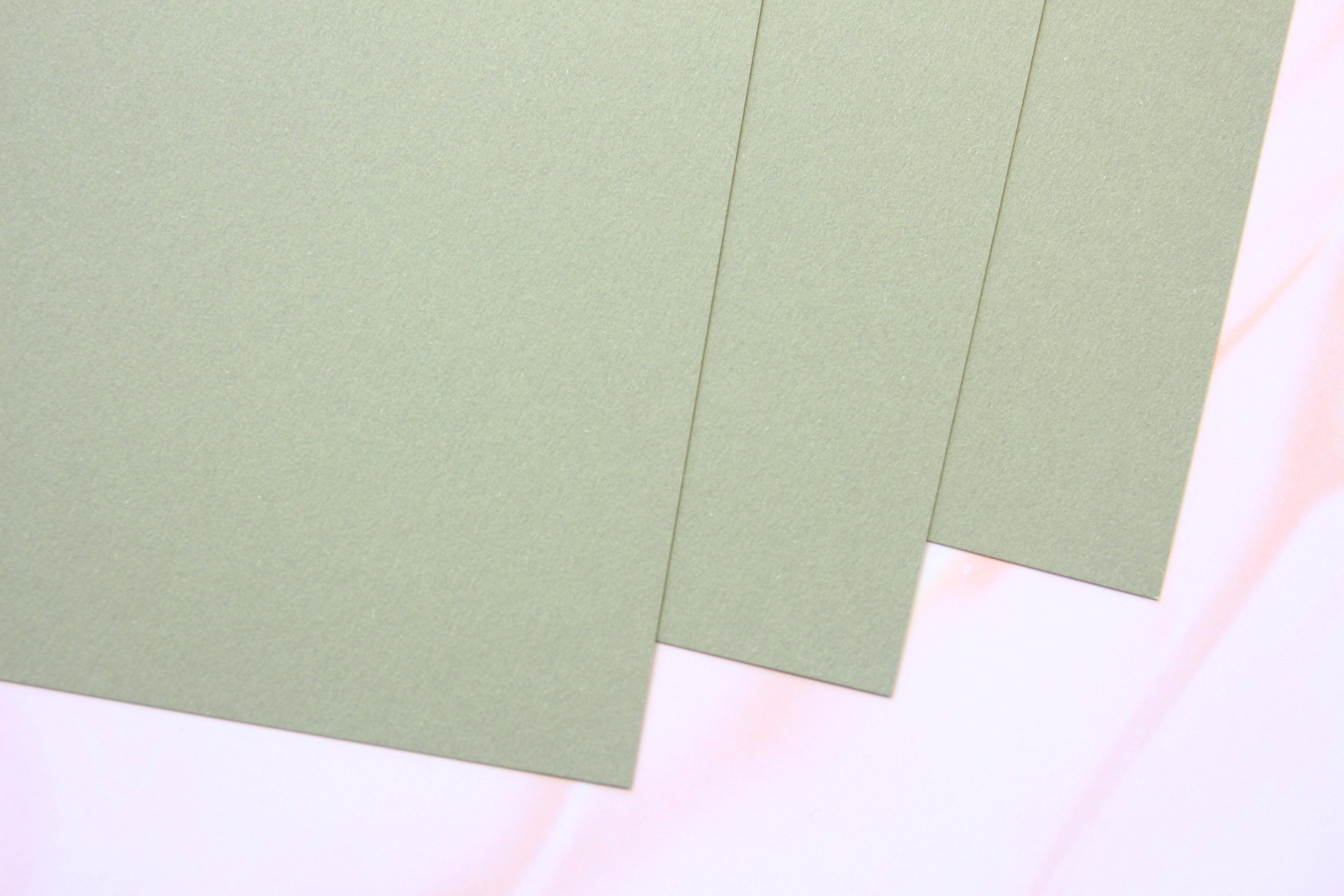 Moss Green Matte Colour Card Stock 240gsm 