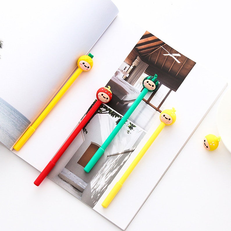 Fruit Baby cartoon gel pens