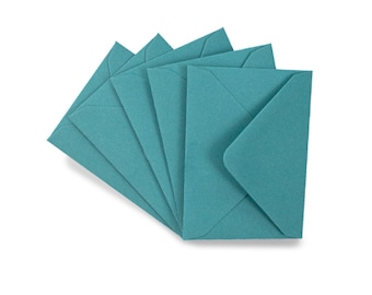 Teal Blue C7 Envelopes 10pc