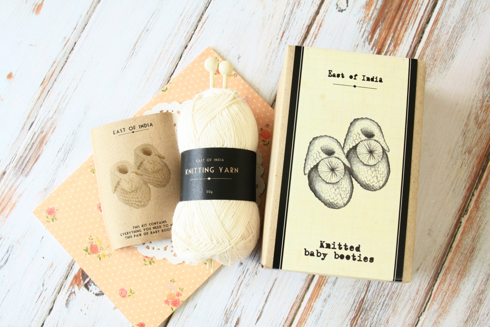 DIY Make Your Own BABY BOOTIES Craft Kit Etsy