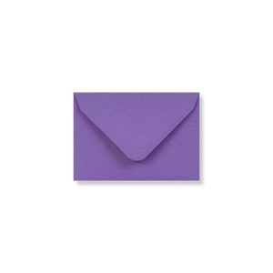 Mini-enveloppes et cartes pour correspondance Clariana Purple