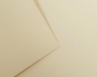 Rich Cream Papermill Colour Card Stock 240gsm