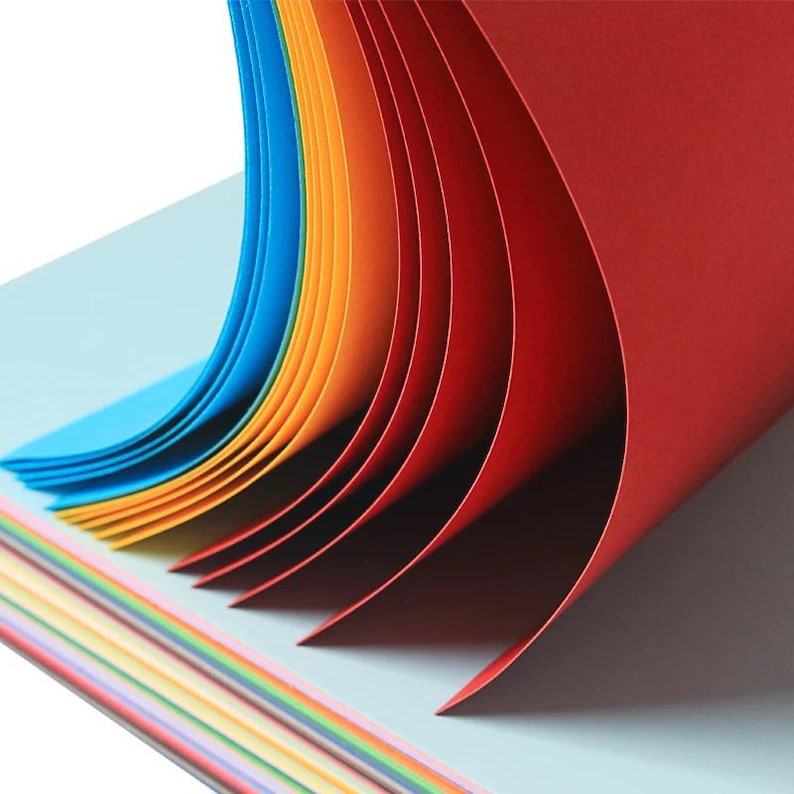Papier cartonné couleur vert forêt mat Basics 290 g image 5