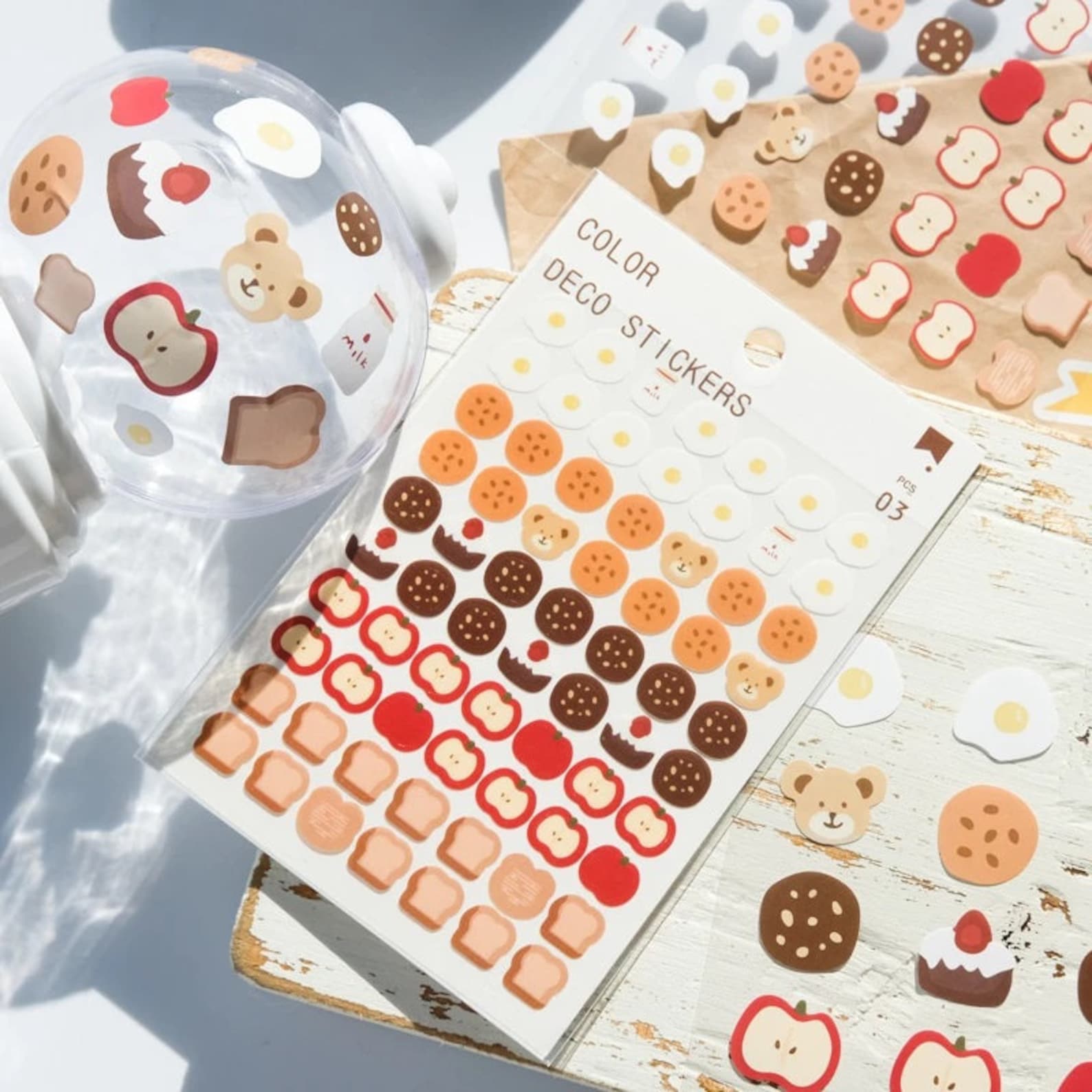 Mr Paper Color Deco Stickers - Etsy