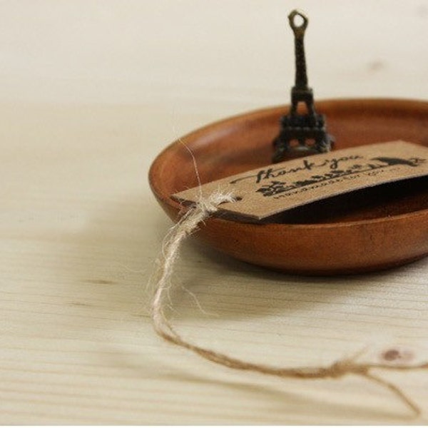 Natural Twine pre-cut 100pc HANG TAG string