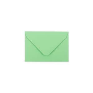 Mini-enveloppes et cartes pour correspondance Clariana vert pâle