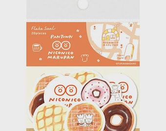 Pantown Niconico Marupan cartoon sticker flakes