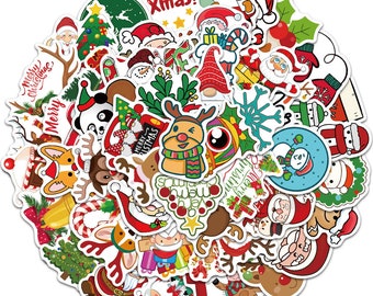 Christmas large cute cartoon stickers