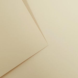 Papier cartonné couleur crème vélin mat Basics 290 g