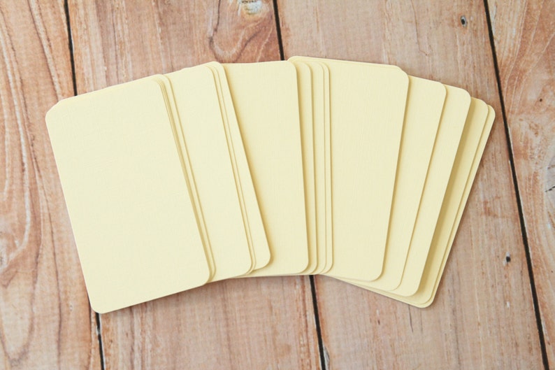 50pc Elegant LINEN Rich Cream Lakeland Series Business Card Etsy