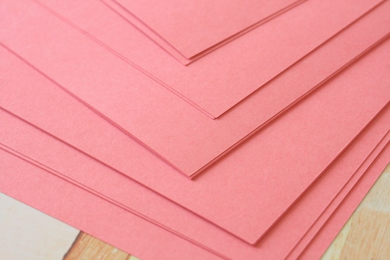 Cerise Pink Craft Style Colour Card Stock 260gsm 95lb cover