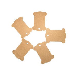 Mini bobine de canette Kraft Card