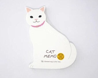 Cat memo note pad