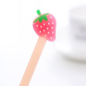 Fresh Fruit Cartoon Pens Strawberry