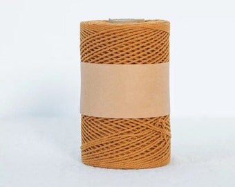 Caramel Weijie cotton macrame cord twine 200m
