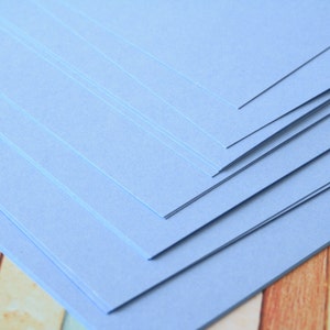 Baby Blue Craft Style Colour Card Stock 260gsm 95lb cover