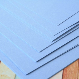 Baby Blue Craft Style Colour Card Stock 260gsm 95lb cover
