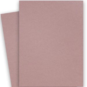 Cartulina marrón rosa oscuro Almond Crush de 250 g/m² y 90 lb imagen 2