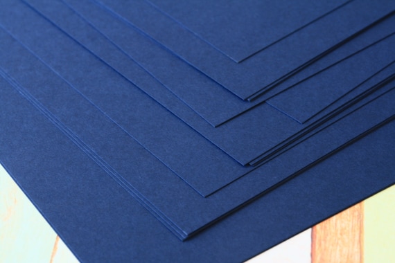 Oxford Blue Craft Style Colour Card Stock 260gsm 95lb cover