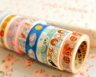 Meetape Cartoon Washi deco Masking Tape