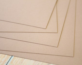 Almond Crush Dusky Pink Brown Card Stock 250gsm 90lb cover