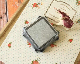 zakka creative brilliance mini SILVER ink pad