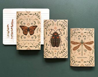 East of India Small Insect Notebook