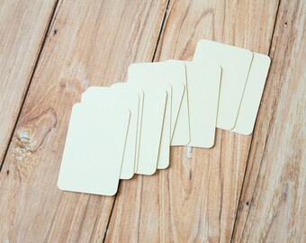 Natural Ivory Colorset recycled business cards