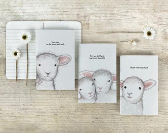 East of India Small Sheep Notebook