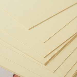 Cream Craft Style Colour Card Stock 260gsm 95lb cover