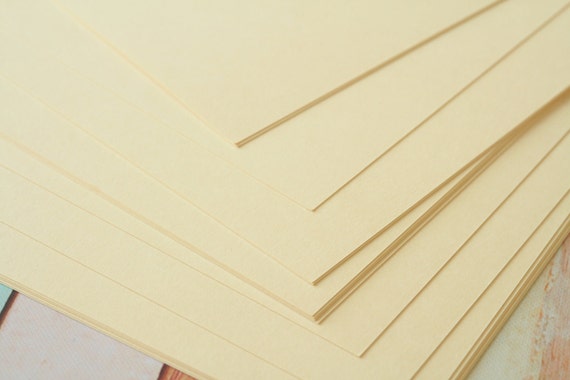 Cream Craft Style Colour Card Stock 260gsm 95lb cover