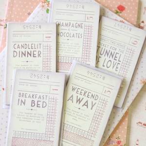 Cartes Promesse de style vintage