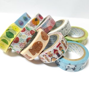 Shinzi Katoh Daily Necessities Masking Tape cute cartoon washi tape