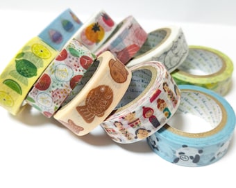 Shinzi Katoh Daily Necessities Masking Tape cute cartoon washi tape