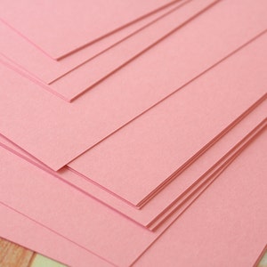 Candy Pink Craft Style Colour Card Stock 260gsm 95lb cover