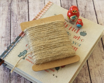 50m FINE JUTE kraft string