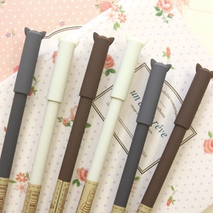 Adorable Pet cute kitty cat gel pens
