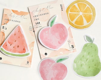 Infeel Me Fruit Party cartoon shapes sticky notes