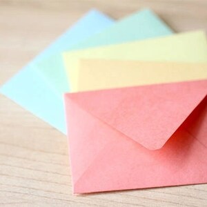 Clariana Dark Green Mini Envelopes and Note Cards - Etsy