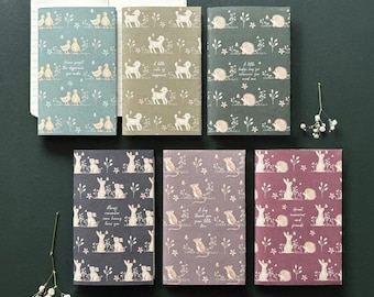 East of India Small Animals Notebook