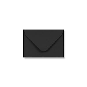 Mini-enveloppes et cartes de correspondance Clariana Black