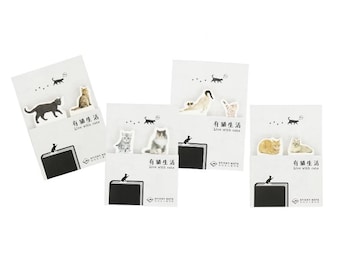 Live with Cats deco sticky notes
