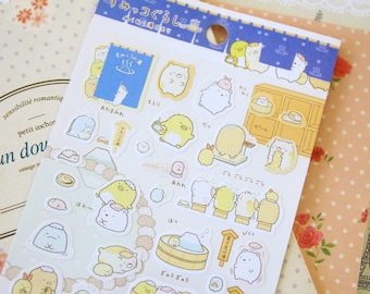 06 Sumikkogurashi Cute Animals scrapbooking stickers