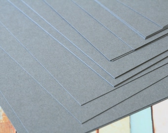 Pewter Grey Craft Style Colour Card Stock 260gsm 95lb cover